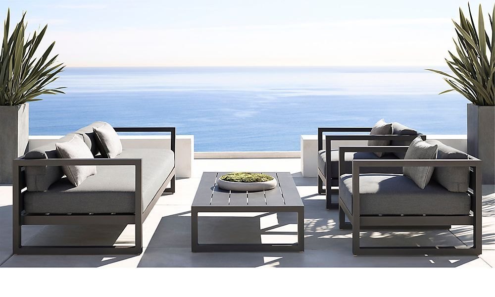 Aluminum furniture for outdoor