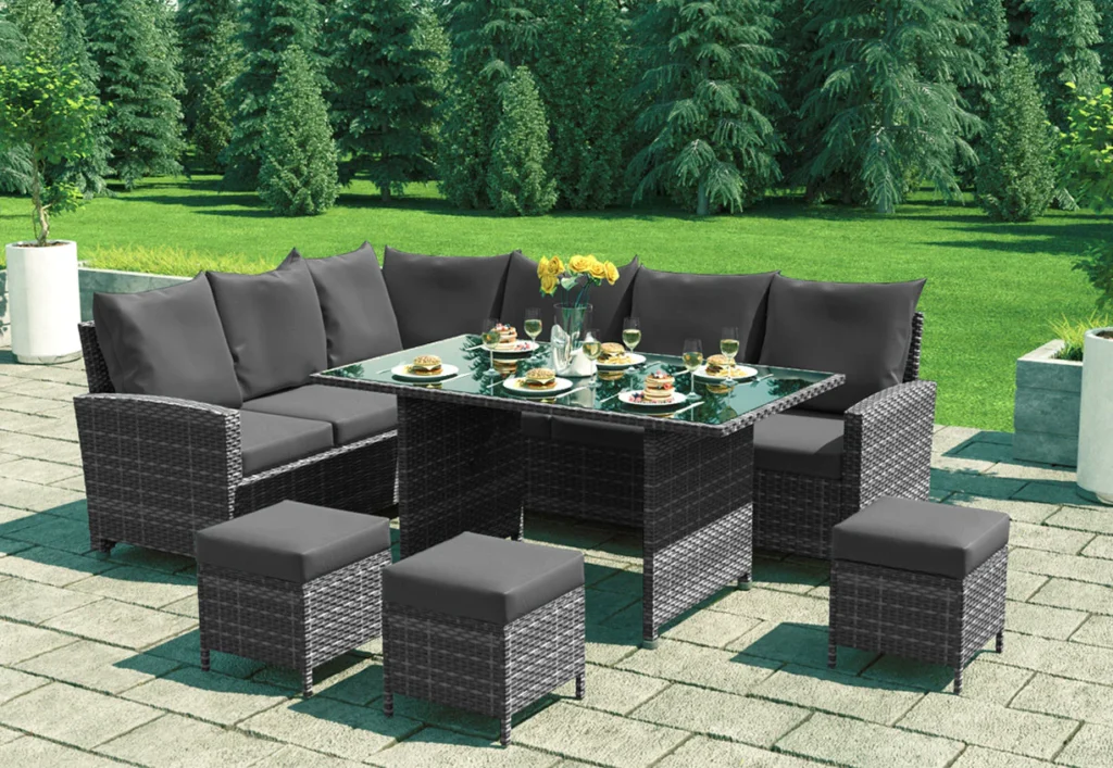 Rattan Iron Furniture For outdoor and garden areas