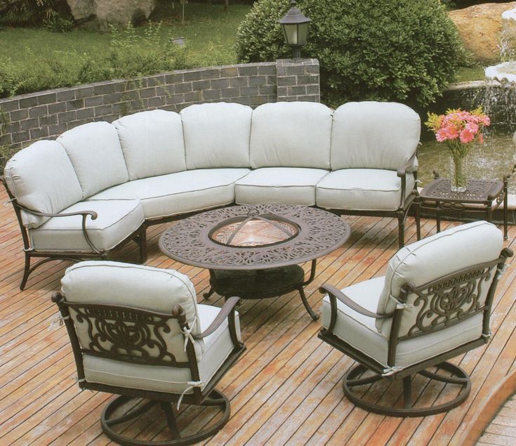 Wrought Iron furniture for outdoor