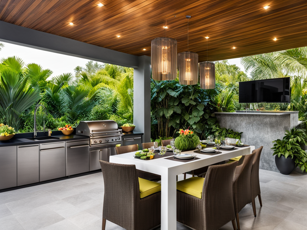 What To Look for in an Outdoor Kitchen Countertop